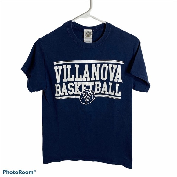 Villanova Basketball T-shirt Small Men’s Blue NCAA - Picture 1 of 6